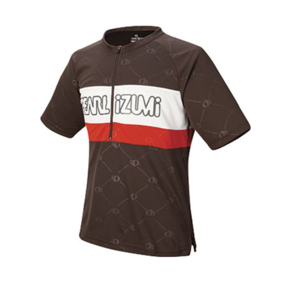 Pearl IZumi Elite Versa 1/2 Zip Jersey - Coffee/White - XXL